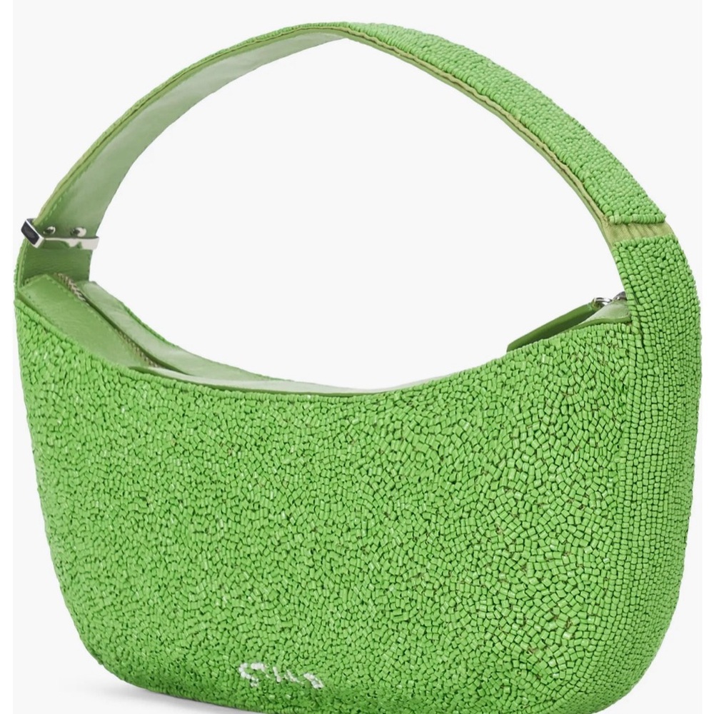 NWOT Staud MEADOW DEMY BEADED CONVERTIBLE SHOULDER BAG - Picture 3 of 11